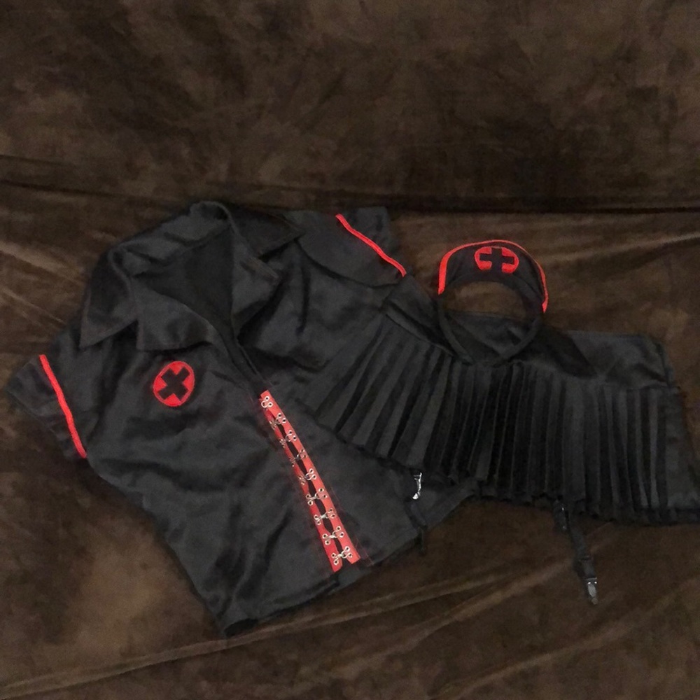 Leg Avenue Gothic Nurse Costume Size Small